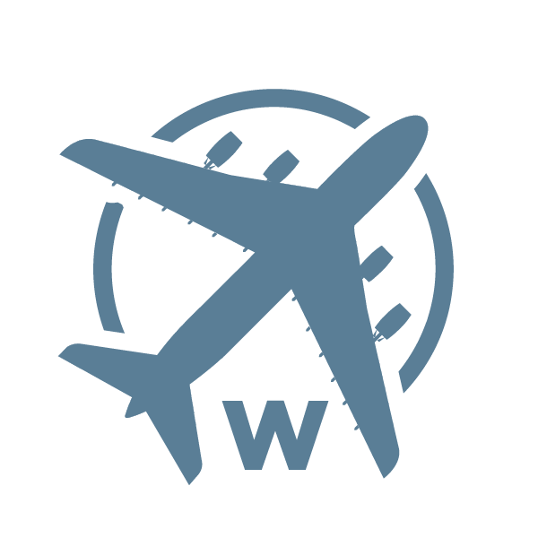 Wide Body Aircraft Icon
